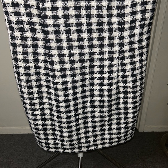 Pearl Collared Tweed Houndstooth dress size 13/14 (Juniors) - Picture 4 of 6